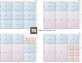 usporadejto.cz Drevený organizér do vysokého šuplíka,  VASKY - M (20 x 15 x 15 cm)