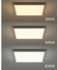 LED stropné svietidlo LED/24W/230V 3000/4000/6500K 30x30 cm biela