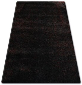 Kusový koberec Shaggy Narin čierno červený 200x290cm
