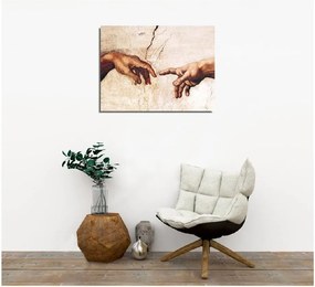 Nástenná reprodukcia na plátne Michelangelo, 40 × 30 cm