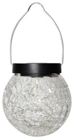 Solárne závesné LED svietidlo vhodné do exteriéru Star Trading Glory, ø 12 cm