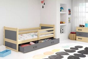 Detská posteľ RICO NATURAL 90x200 cm