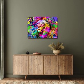 Obraz - 3D obraz leva (70x50 cm)