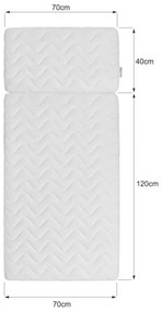 PROXIMA.store - Matrac pre posteľ UP! 79x120 - Bellamy