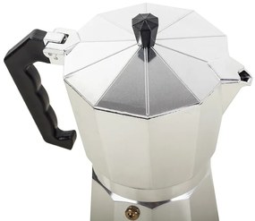 Verk 07037 Moka kanvica na 3 kávy - 150 ml, strieborná