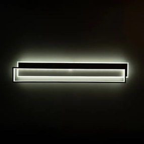 Brilagi - LED stmievateľné stropné svietidlo OUTLINE LED/90W/230V 18x100 cm biela/čierna +DO