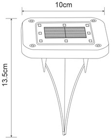 Globo 33414Q-2 - SADA 2x LED Solárne svietidlo SOLAR LED/0,8W/1,2V IP44