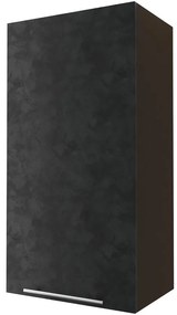 Skrinka do kuchyne Malmo Ares black W4/50 lava