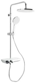 Sprchový systém SAT s poličkou chróm SATSSTPBCH, 1 ks