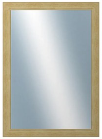DANTIK - Zrkadlo v rámu, rozmer s rámom 50x70 cm z lišty ANDRÉ veľká starostrieborná (3156)