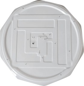 Stropné LED svietidlo Hex, 1x LED 72w, 3000-6000k, (fi 50 cm), w, s ovládačom
