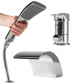 Rea Riven, 3-otvorová vaňová batéria, chrómová, REA-B0457