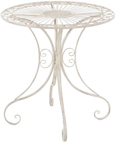 Kovový stôl GS13437402 - Krémová antik