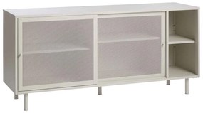 Dizajnová komoda Taiyanna 160 cm sivá