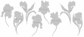 Gario Nálepka na stenu Iris - krásne kosatce