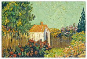 Obraz - Imitator of Vincent van Gogh, Landscape, reprodukcia (90x60 cm)