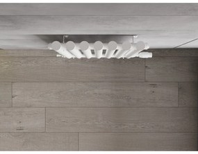 Mexen Texas, vykurovacie teleso 1200 x 460 mm, 502 W, biela, W203-1200-460-00-20