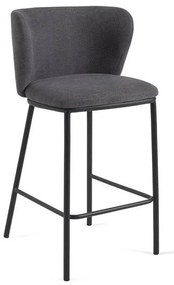 Barová stolička arun 65 tmavosivá MUZZA