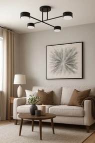 BRILAGI - LED RGB stmievateľný prisadený luster MONO 4xGX53/14W/230V Wi-Fi Tuya čierna