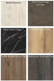 OKRÚHLY ROZKLADACÍ STÔL HAROLD S OBRÚČOU 100 / 176 cm ZLATÝ