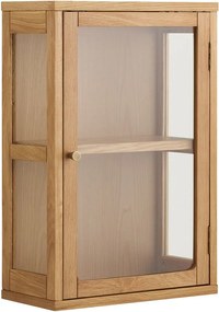 Závesná vitrína v prírodnej farbe 40x60x20 cm Zamora – House Nordic