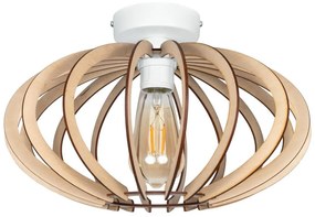 Prisadený luster EARTH 1xE27/60W/230V biela/béžová