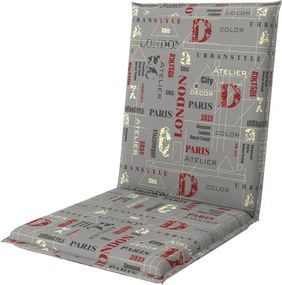 Doppler LIVING 1112 červená/šedá