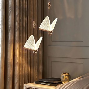 Toolight Toolight, LED závesné svietidlo 5W, 3000K, 1000lm, LHJ105-1CP, ružové zlato, OSW-50069