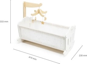 Drevená postieľka pre bábiky Viga 44235 PolarB