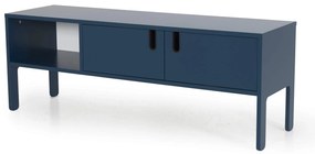 Tv stolík nuo 137 x 50 cm modrý MUZZA