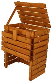 Záhradný drevený kompostér - 400 l