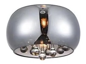 Azzardo - Náhradné sklo k lustru BURN pr. 22 cm