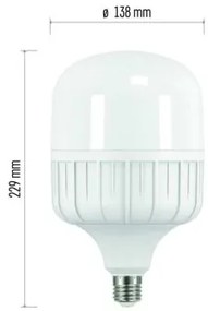 EMOS Žiarovka LED Classic T140, E27, 46 W, neutrálna biela / denné svetlo