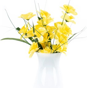 Umelá kvetina Narcis žltá, 40 cm
