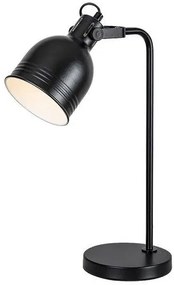 RABALUX Industriálna stolná lampa FLINT, 1xE14, 25W, čierna