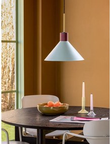 Svetlomodré závesné svietidlo ø 35 cm Crayon – Hübsch