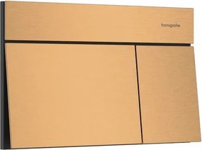 Hansgrohe iFrame Element E ovládacie tlačidlo kov kartáčovaný bronz mat 66003140