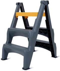 4Home Obojstranné plastové schodíky Dual, 3 stupne