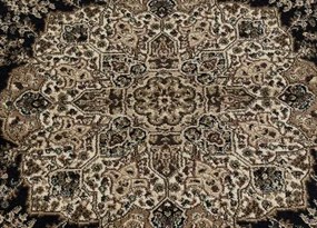 Koberce Breno Kusový koberec KASHMIR 2608 Black, čierna, viacfarebná,160 x 230 cm