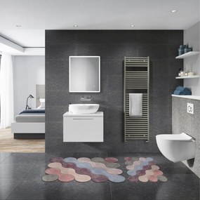 Kúpeľňová súprava kobercov DUALITY mix farieb