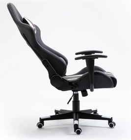 Herné kreslo F4G FG33 čierne/biele