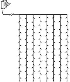 Svetelná reťaz Star Trading LED, dĺžka 1,3 m