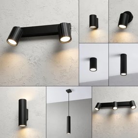 Brilagi - Bodové svietidlo CRISPINA 2xGU10/10W/230V čierna