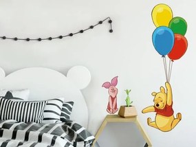 Nálepky na stenu s Disney motívom MACKO PÚ a prasiatko