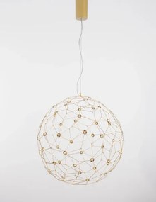 LED luster Sole 80 zlaté