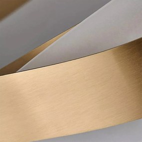 Toolight Toolight, LED stropné svietidlo APP1802-CP, zlatá matná, OSW-04060