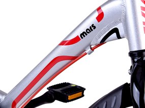 Detský bicykel 16" Mars RoyalBaby RB16-26 - strieborný