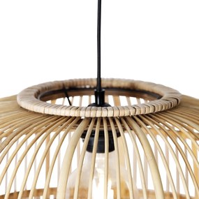 Inteligentné ratanové závesné svietidlo 49 cm vrátane Wifi G95 - Michelle