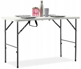 Skladací cateringový stôl PEGGY 120 cm biely
