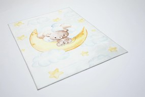 Detský koberec 2403179N KIDS obdĺžnikový – mäkký polyester Rozmer: 80x150 cm